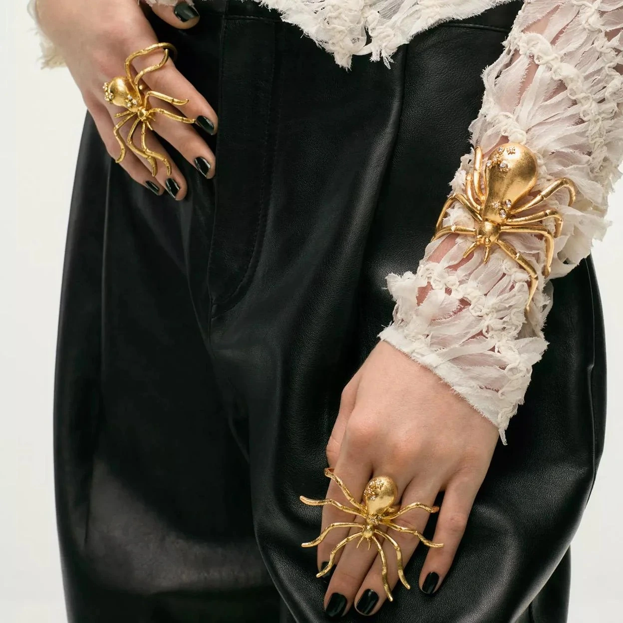 Spider Statement Ring - Image 5