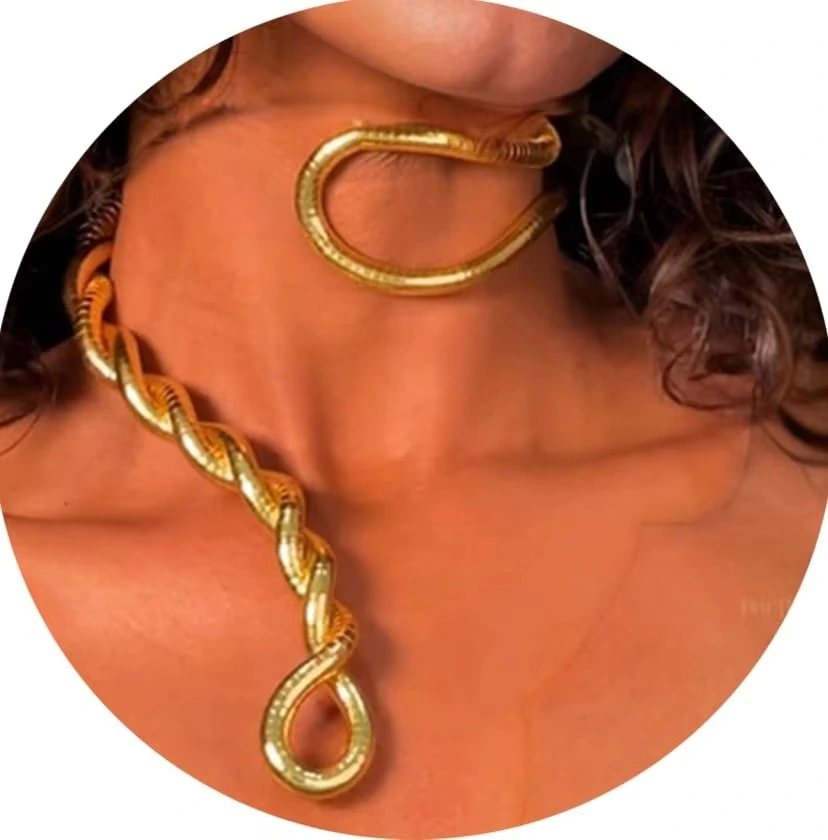 Bendable Necklaces for Women, Flexible Adjustable - Image 2